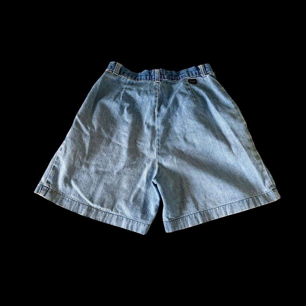 Lee Vintage Chino Jean Shorts Denim Jean Women's 24W 90s Classic Sz 8p - Picture 2 of 7
